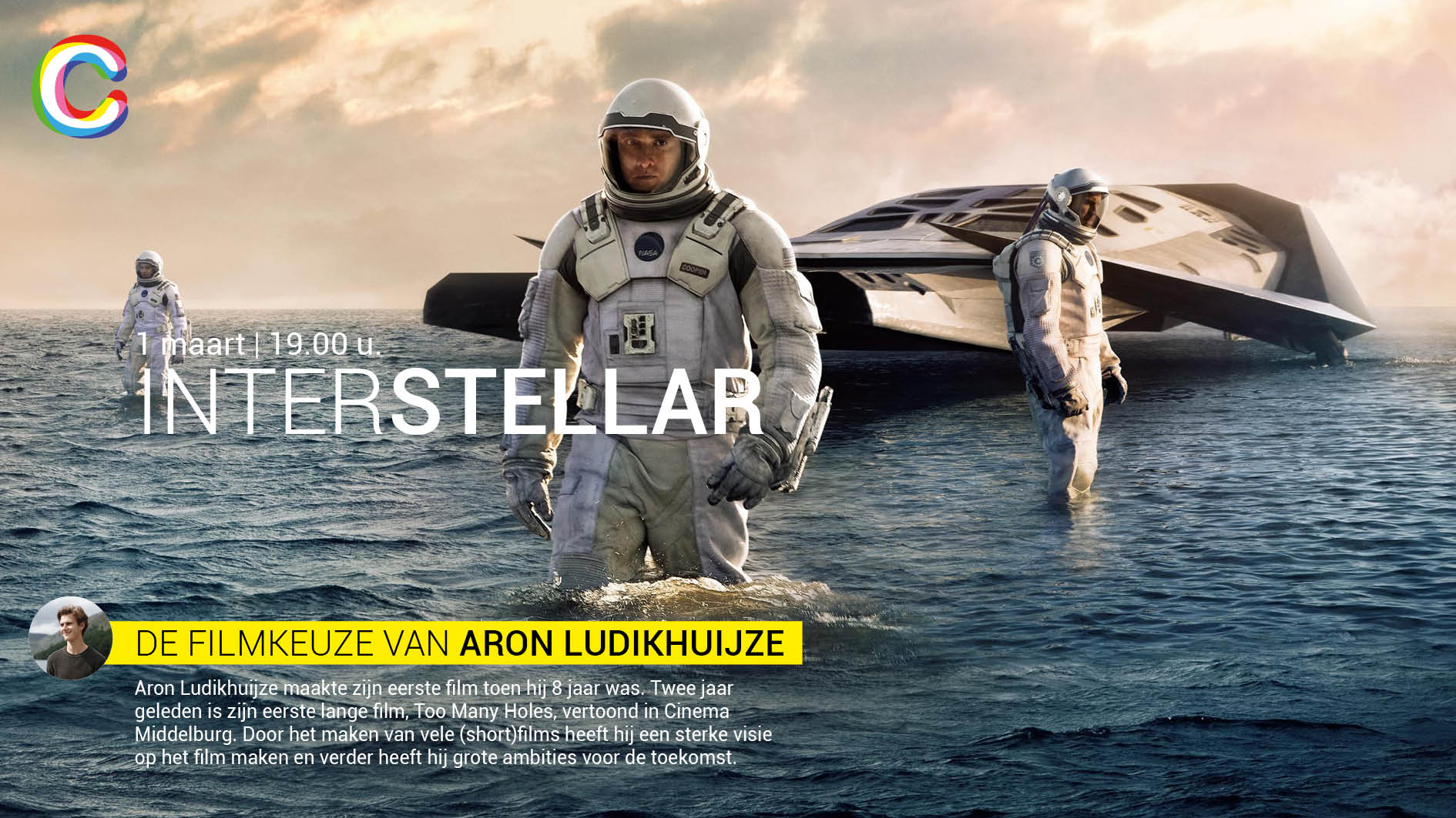 De filmkeuze van Aron Ludikhuijze Interstellar Cinema Middelburg 