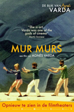 MUR MURS film affiche Agnes Varda cinema Middelburg kunst en cultuur.