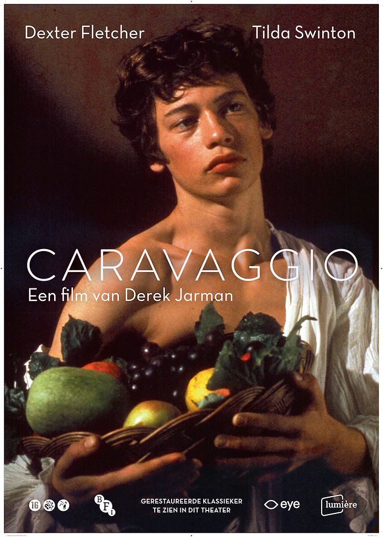 Poster van Caravaggio (digitale restauratie)
