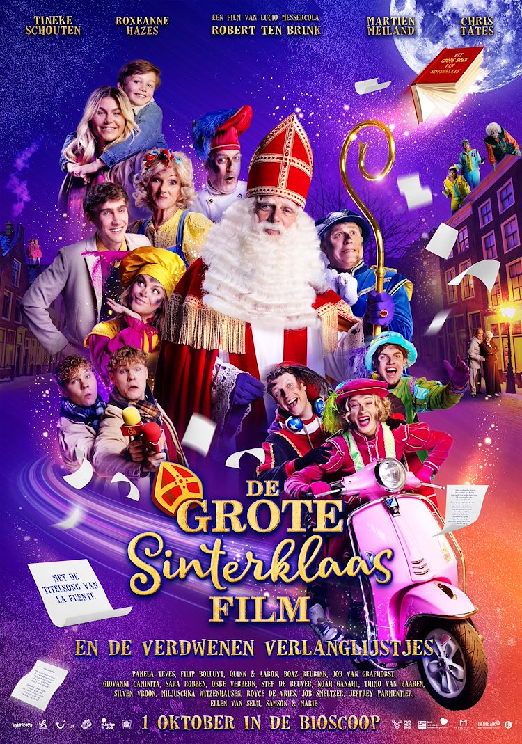 Poster van De Grote Sinterklaasfilm en de Verdwenen Verlanglijstjes