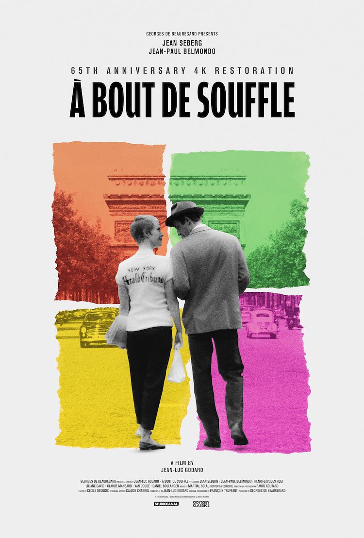 Poster van À Bout De Souffle (65th Anniversary)
