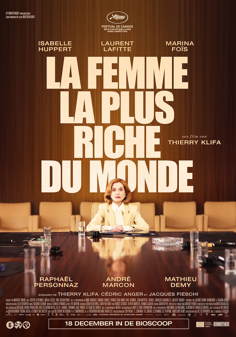 Poster van La femme la plus riche du monde