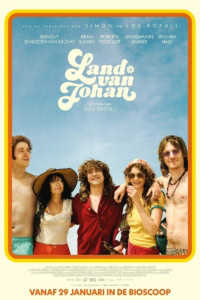 Filmtheater Middelburg - Land van Johan film poster, gezellige sfeer, mensen genieten van bioscoop, nieuwste films en entertainment in Cinema Middelburg.