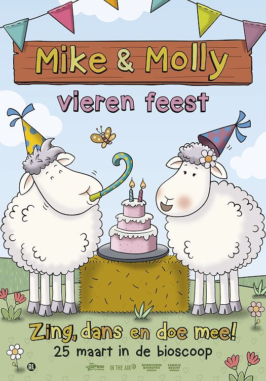 Poster van Mike & Molly vieren feest