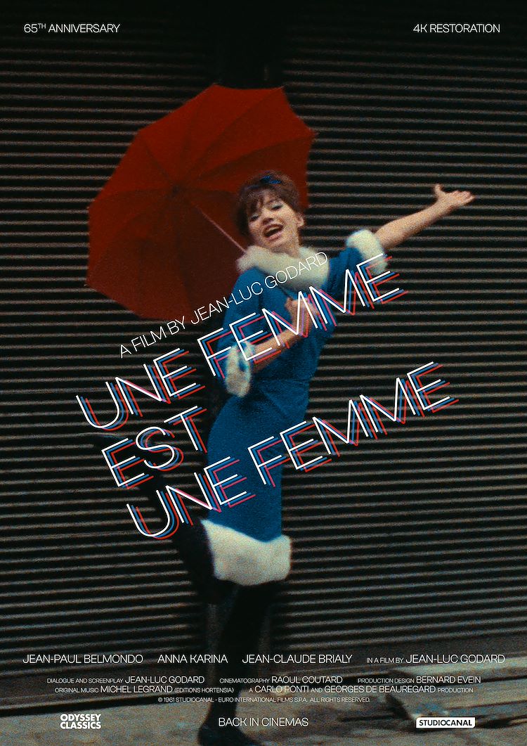Poster van Une Femme Est Une Femme (65th Anniversary)