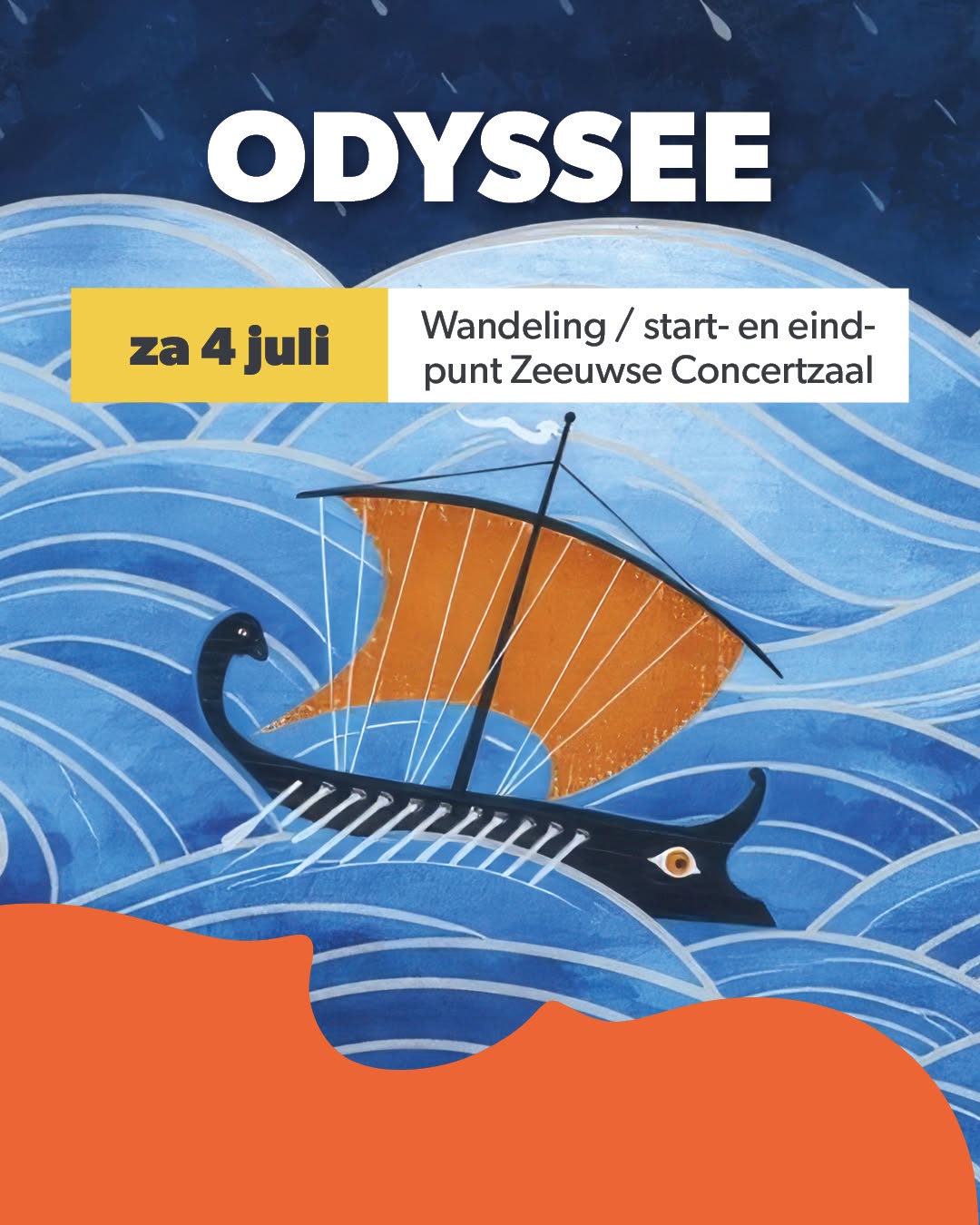 Poster van Festival Zeeland Klassiek - 20.000 Leagues Under the Sea