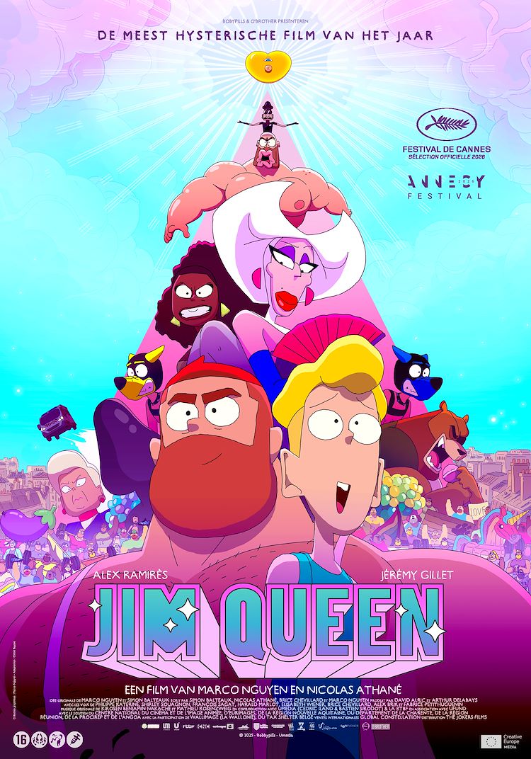 Poster van Jim Queen