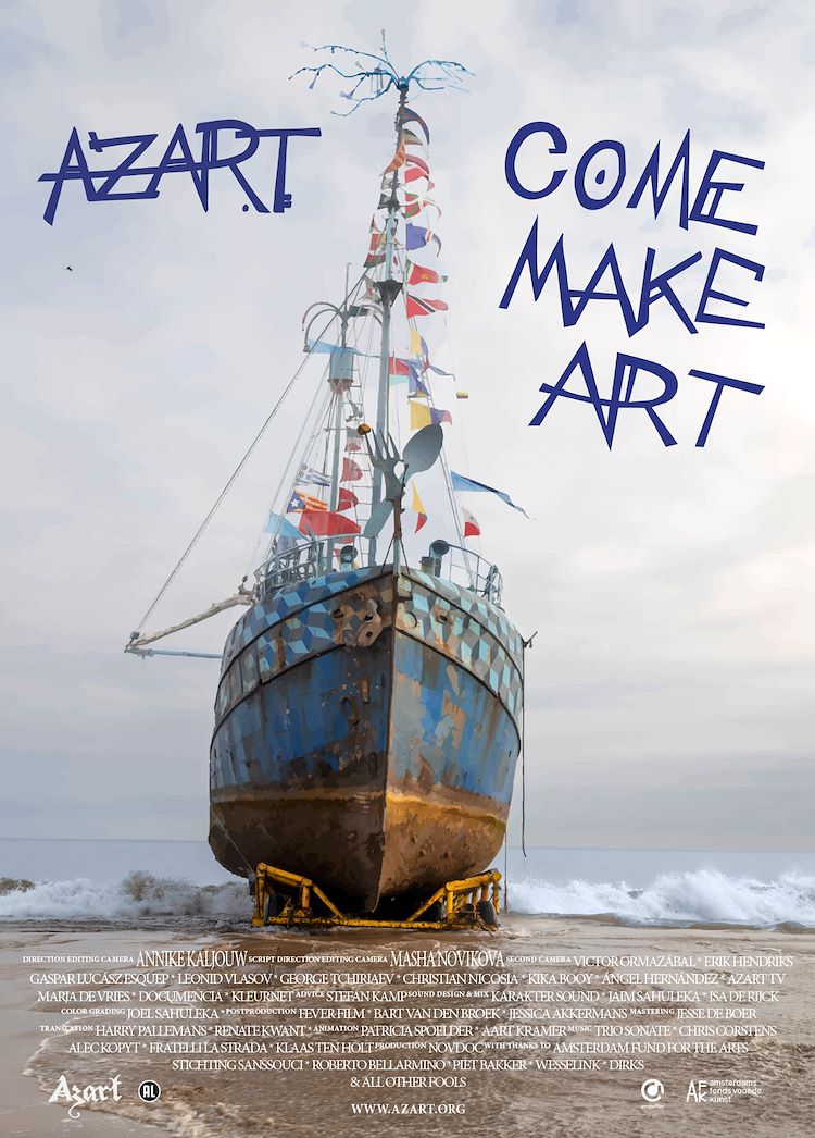 Poster van Azart Come Make Art