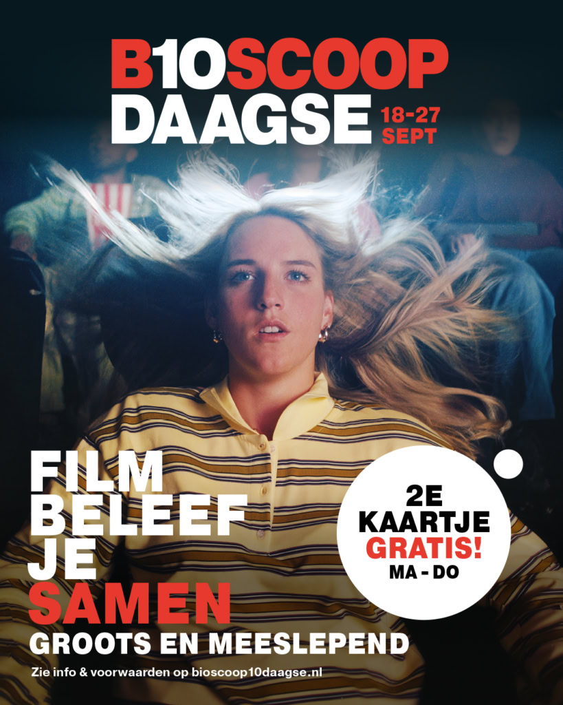 Film liefhebbers genieten van een film in Cinema Middelburg tijdens B10SCOOP Daagse, met gratis kaartje actie en een gezellige sfeer.