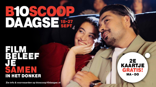 Bezoekers genieten van een film in Cinema Middelburg tijdens B10SCOOP DAAGSE, met een gezellige sfeer en comfortabele zitplaatsen.